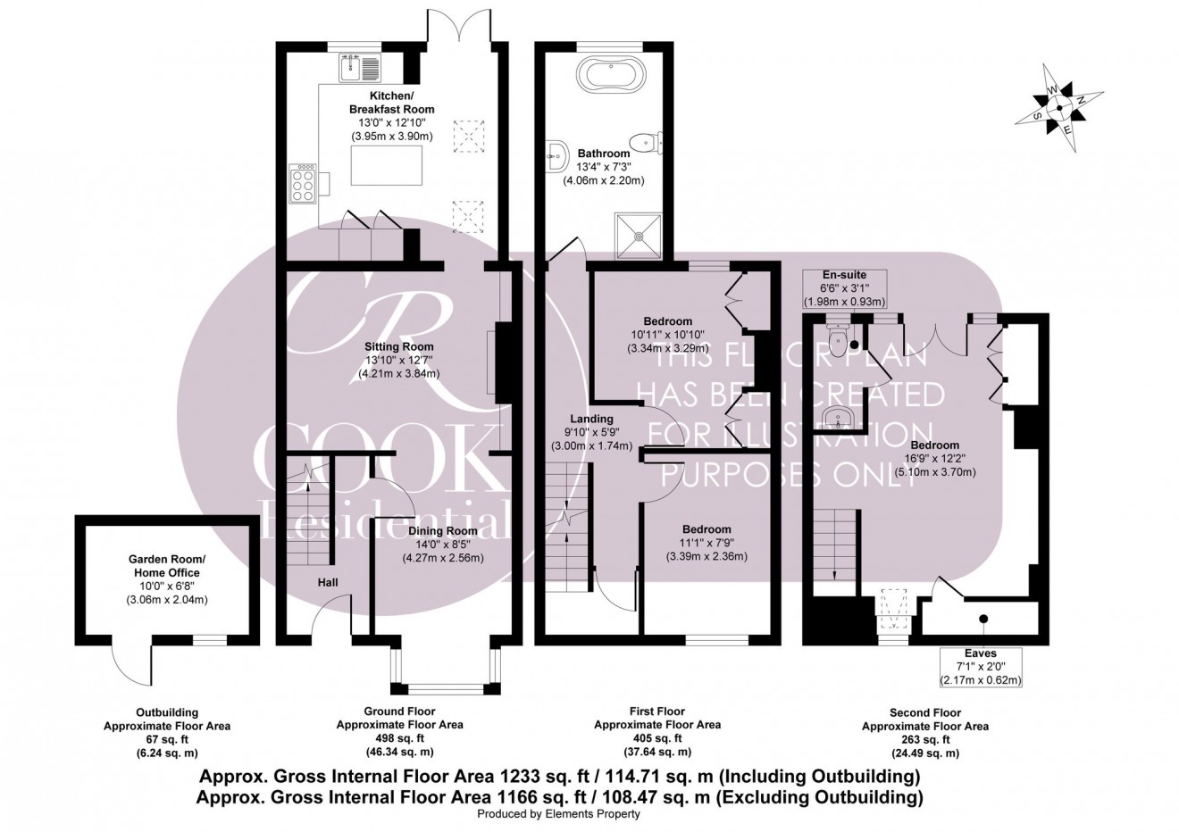 Floorplan for Old Bath Road, Leckhampton