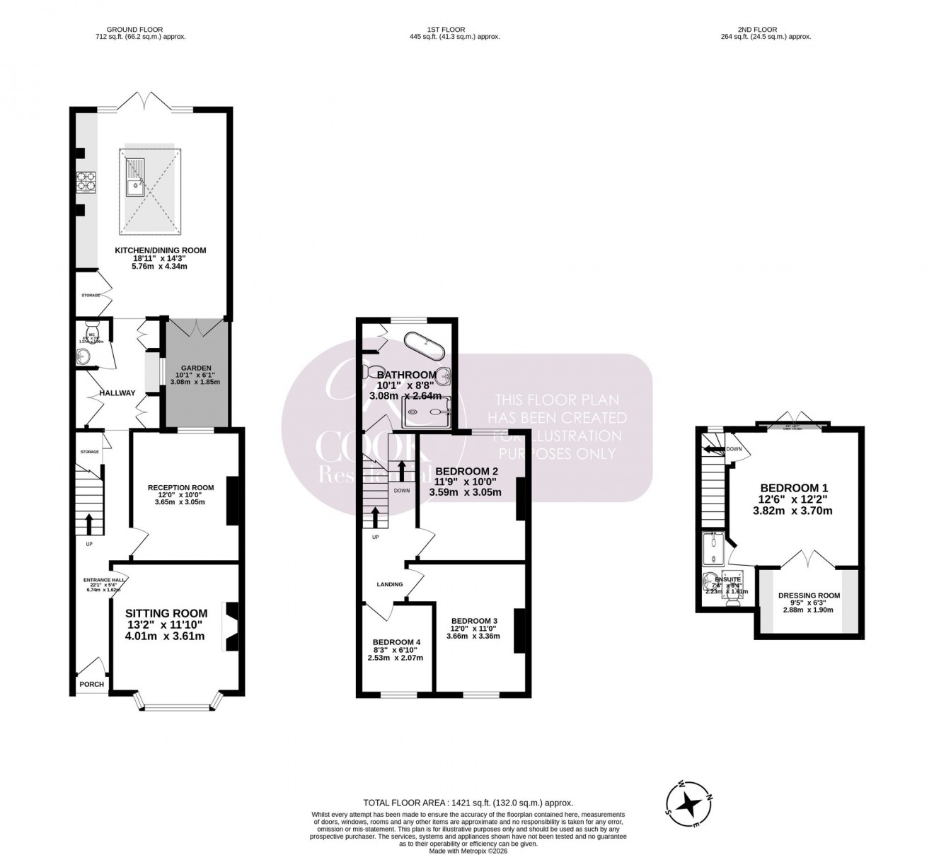Floorplan for Haywards Road, Cheltenham